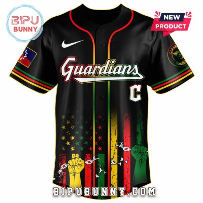 Cleveland Guardians MLB x Juneteenth Day 2025 Baseball Jersey