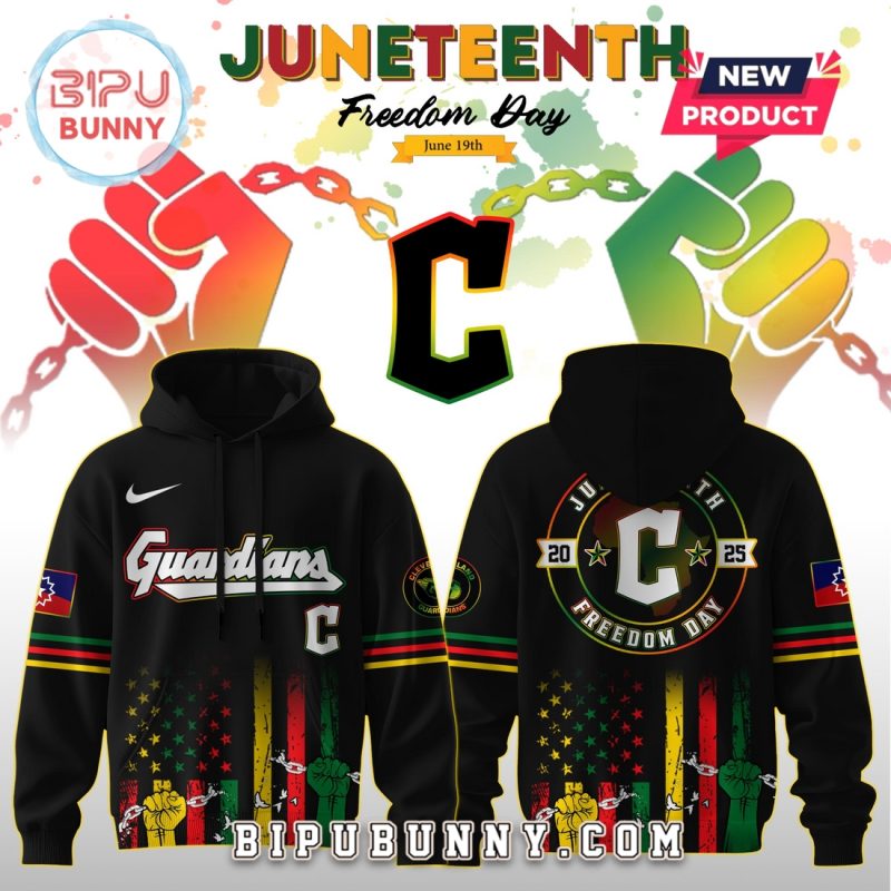 Cleveland Guardians MLB x Juneteenth Freedom Day Hoodie And Pants