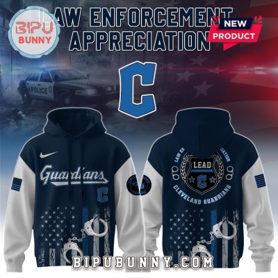 Cleveland Guardians MLB x Law Enforcement Appreciation Day Hoodie And Pants