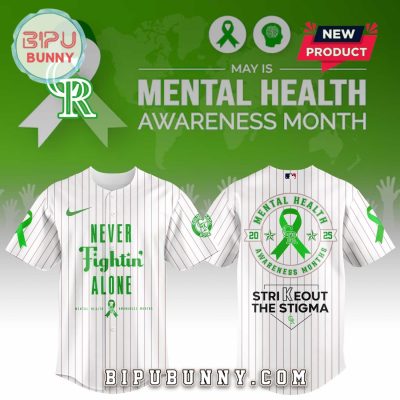 Colorado Rockies MLB Mental Health Awareness Baseball Jersey