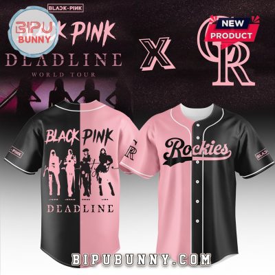 Colorado Rockies MLB x BLACKPINK Baseball Jersey