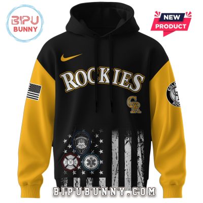 Colorado Rockies MLB x First Responders Night Hoodie And Pants