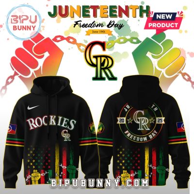 Colorado Rockies MLB x Juneteenth Freedom Day Hoodie And Pants
