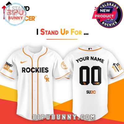 Colorado Rockies x Stand Up To Cancer 2025 Baseball Jersey