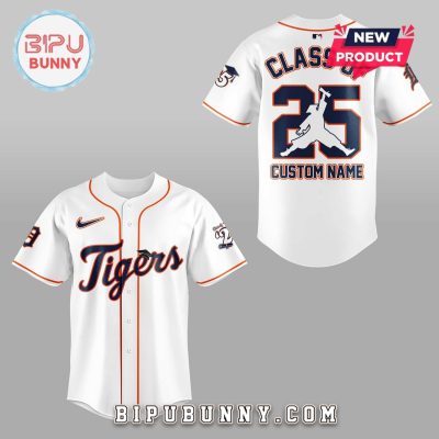 Custom Class Of 2025 Detroit Tigers Baseball Jersey