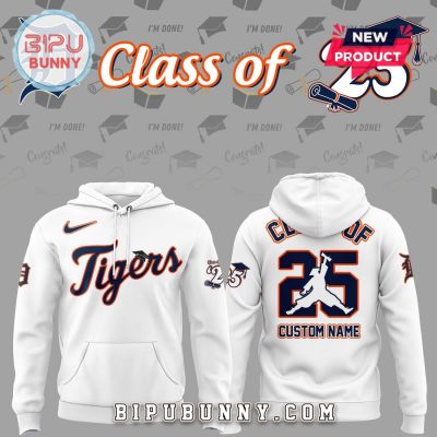 Custom Class Of 2025 Detroit Tigers Hoodie And Pants