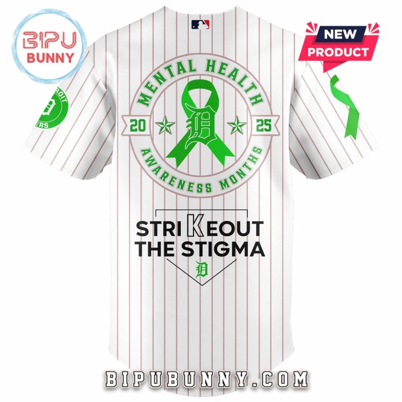 Detroit Tigers MLB Mental Health Awareness Baseball Jersey