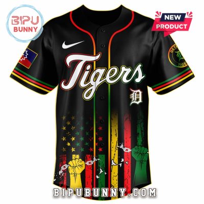 Detroit Tigers MLB x Juneteenth Day 2025 Baseball Jersey