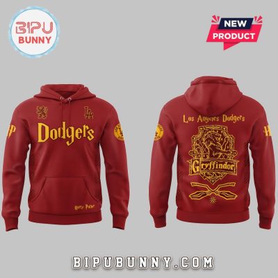 Dodgers x Harry Potter Night Gryffindor House Hoodie And Pants