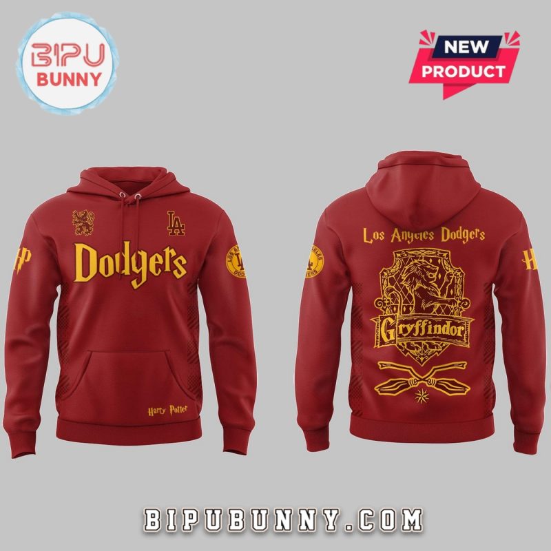 Dodgers x Harry Potter Night Gryffindor House Hoodie And Pants