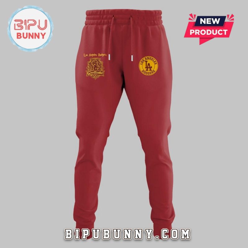 Dodgers x Harry Potter Night Gryffindor House Hoodie And Pants