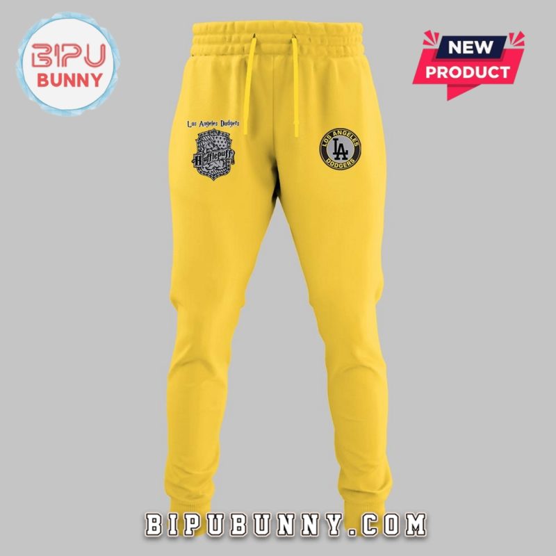 Dodgers x Harry Potter Night Hufflepuff House Hoodie And Pants