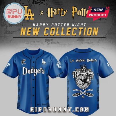 Dodgers x Harry Potter Night Ravenclaw House Baseball Jersey