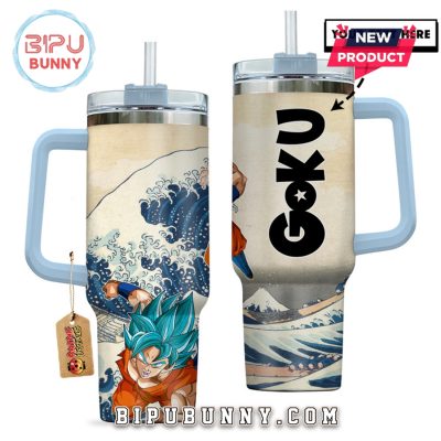 Goku Blue – Kanagawa Collection Stanley Tumbler 40oz