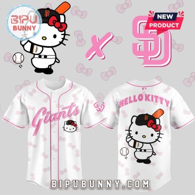 Hello Kitty x San Francisco Giants 2025 Baseball Jersey