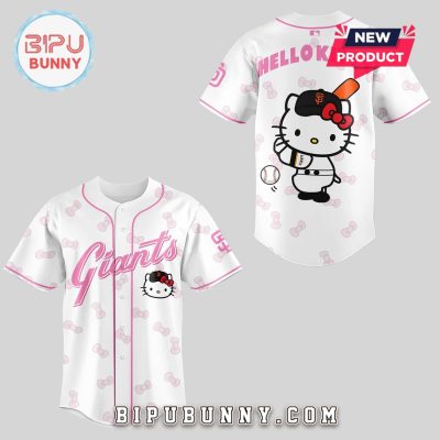 Hello Kitty x San Francisco Giants 2025 Baseball Jersey