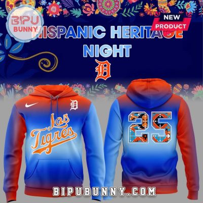 Hispanic Heritage Night Tigers Hoodie And Pants