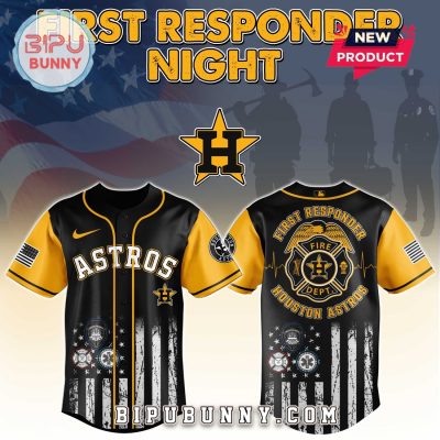 Houston Astros MLB x First Responders Night Baseball Jersey