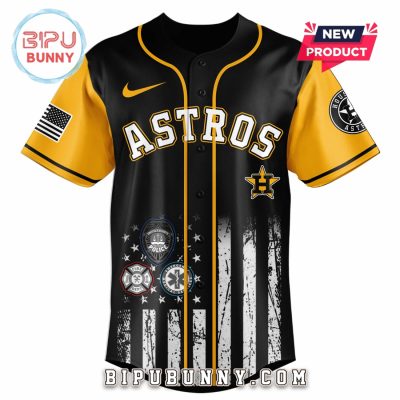 Houston Astros MLB x First Responders Night Baseball Jersey