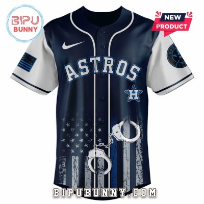 Houston Astros MLB x Law Enforcement Appreciation Day Baseball Jersey