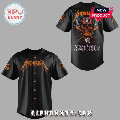 Houston Metallica Metallica M72 World Tour Baseball Jersey