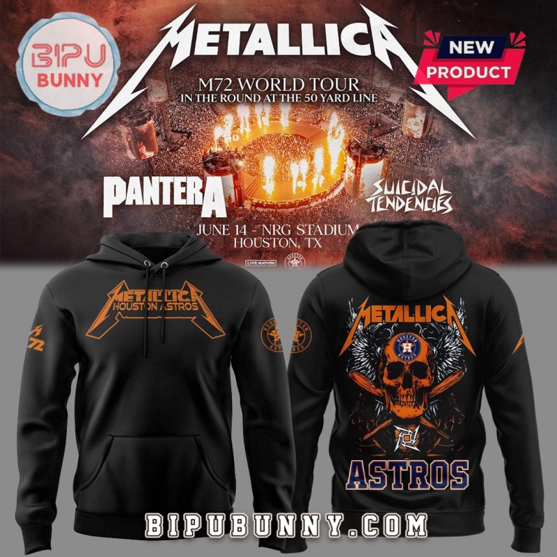 Houston Metallica Metallica M72 World Tour Hoodie