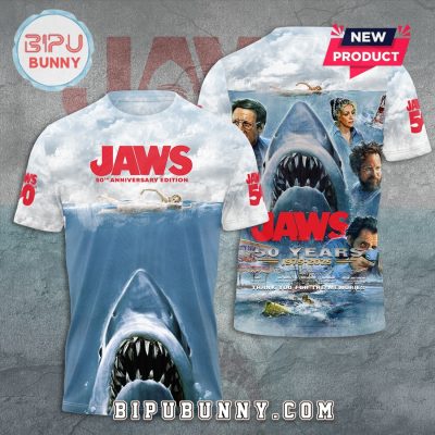 Jaws 50 Year Memories Signatures Hoodie