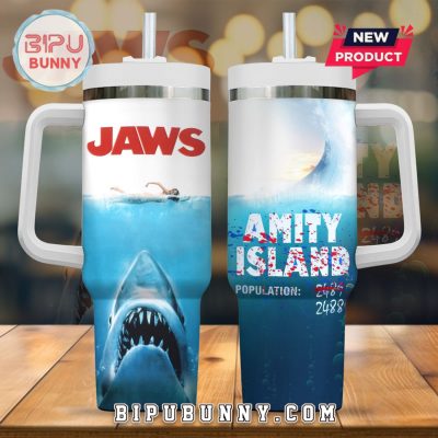 Jaws – Amity Island Stanley Tumbler 40oz Jaws – Amity Island Stanley Tumbler 40oz