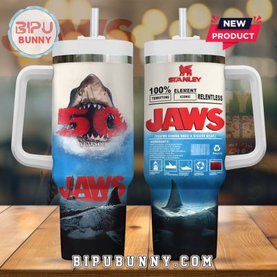 Jaws Horror Film Stanley Tumbler 40oz