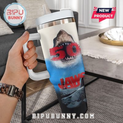 Jaws Horror Film Stanley Tumbler 40oz