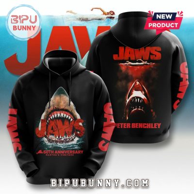 Jaws – Petter Benchley 50th Anniversary Hoodie
