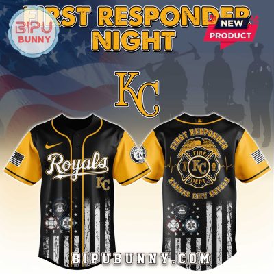 Kansas City Royals MLB x First Responders Night Baseball Jersey