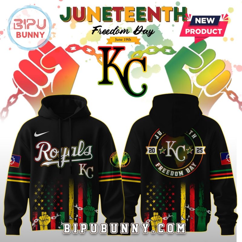 Kansas City Royals MLB x Juneteenth Freedom Day Hoodie And Pants