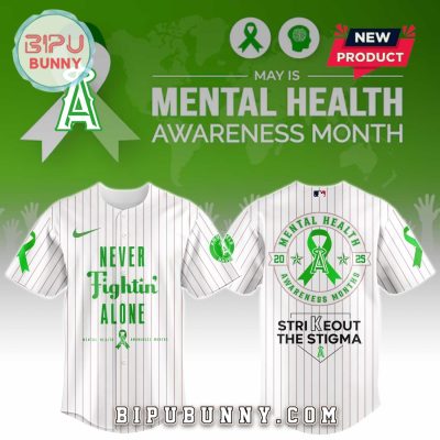 Los Angeles Angels MLB Mental Health Awareness Baseball Jersey