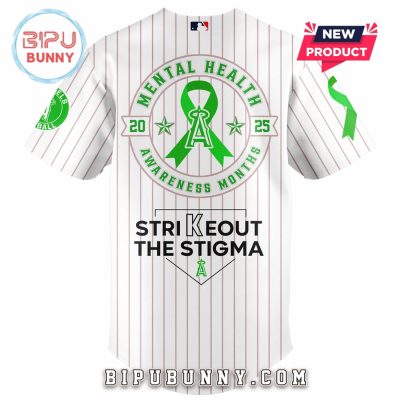 Los Angeles Angels MLB Mental Health Awareness Baseball Jersey