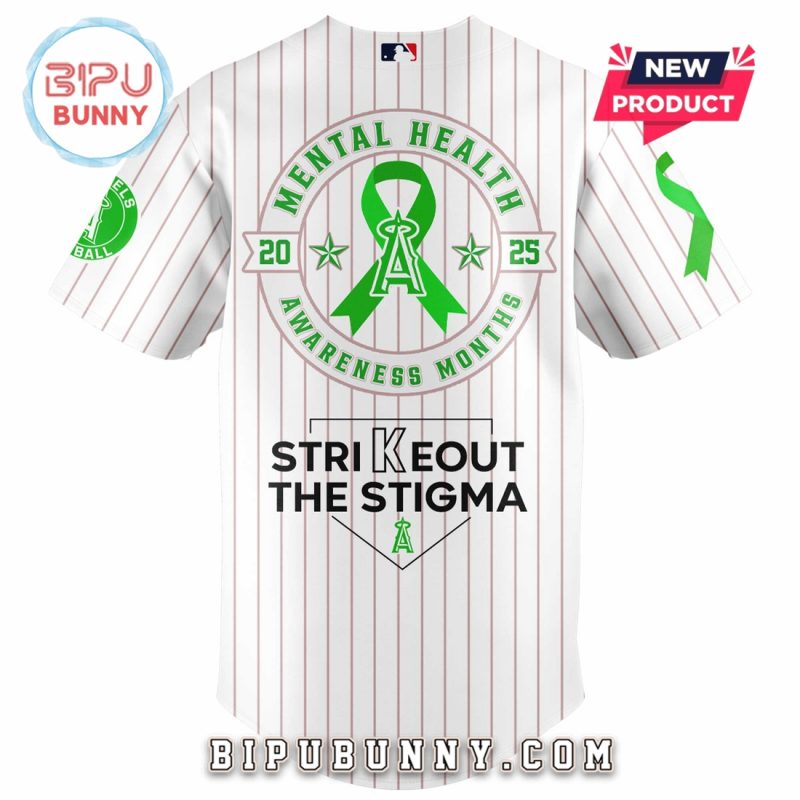 Los Angeles Angels MLB Mental Health Awareness Baseball Jersey