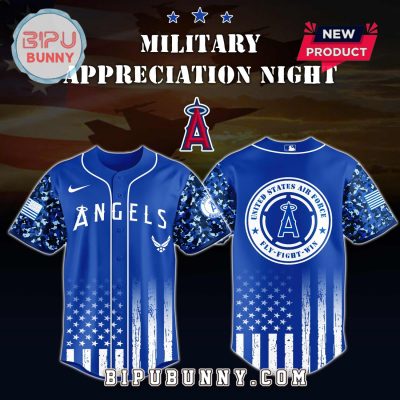 Los Angeles Angels MLB x Air Force Military Appreciation Night Baseball Jersey