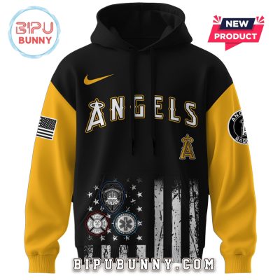 Los Angeles Angels MLB x First Responders Night Hoodie And Pants