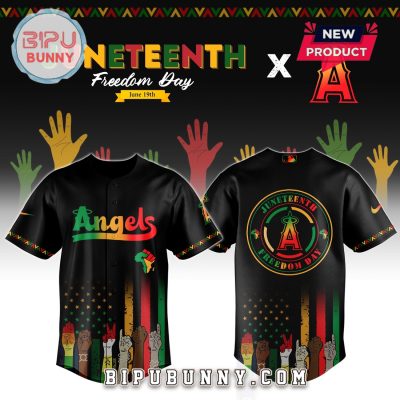 Los Angeles Angels MLB x Juneteenth Baseball Jersey
