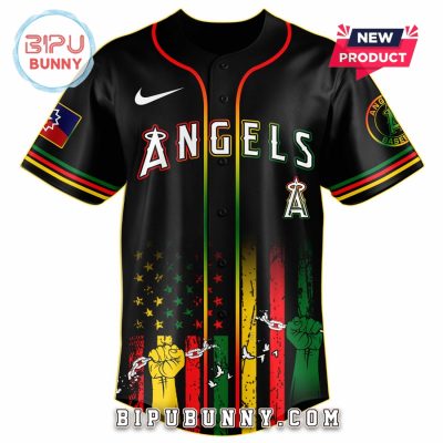 Los Angeles Angels MLB x Juneteenth Day 2025 Baseball Jersey