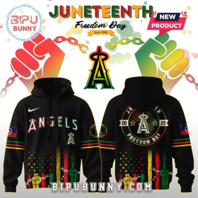 Los Angeles Angels MLB x Juneteenth Freedom Day Hoodie And Pants