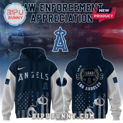 Los Angeles Angels MLB x Law Enforcement Appreciation Day Hoodie And Pants