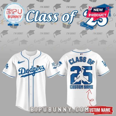 Los Angeles Dodgers Class Of 2025 Baseball Jersey
