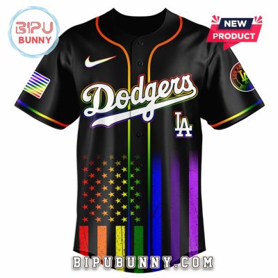Los Angeles Dodgers Happy Pride Month Baseball Jersey