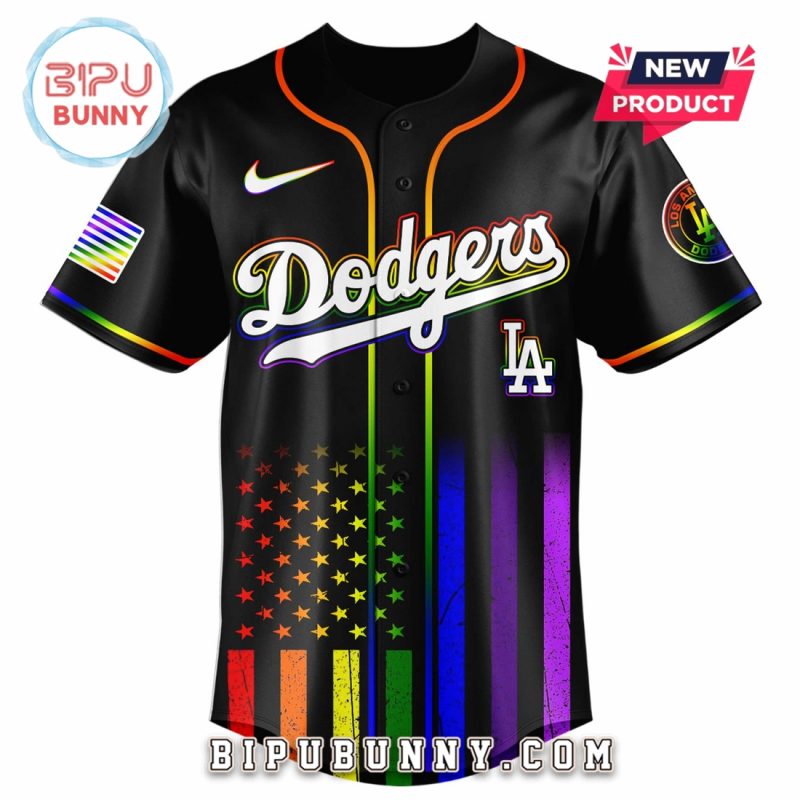Los Angeles Dodgers Happy Pride Month Baseball Jersey