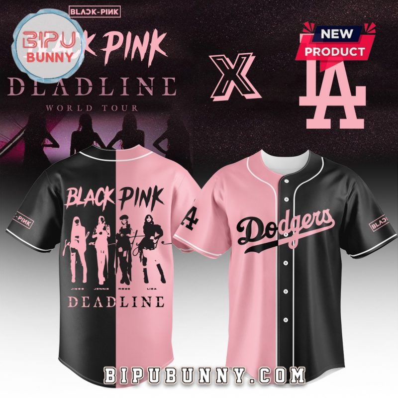 Los Angeles Dodgers MLB x BLACKPINK Baseball Jersey