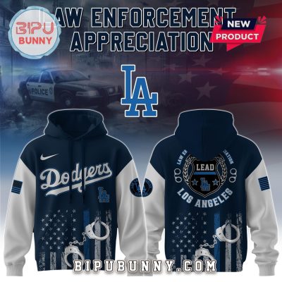 Los Angeles Dodgers MLB x Law Enforcement Appreciation Day Hoodie And Pants