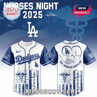 Los Angeles Dodgers x Nurses Night 2025 Baseball Jersey