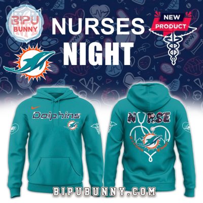 Miami Dolphins NFL Nurses Night 2025 Hoodie And Pants