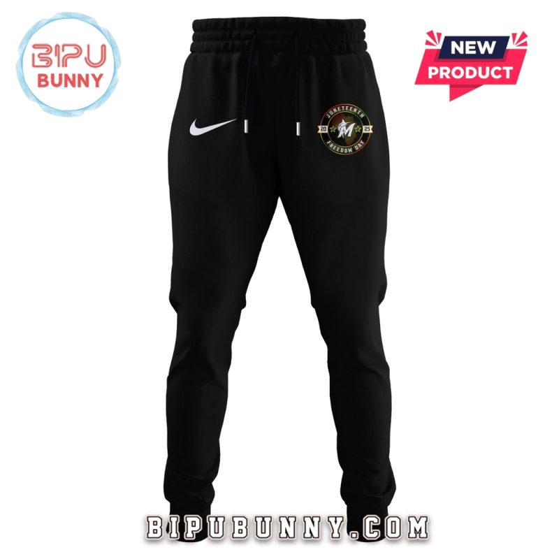 Miami Marlins MLB x Juneteenth Freedom Day Hoodie And Pants